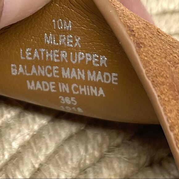 Marc Fisher LTD Rex Suede Platform Wedge Espadrille Sandals Tan Peep Toe 10 NIB - Picture 9 of 11